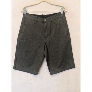 Volcom True To This Men's Charcoal‎ Gray Shorts Size 28 Flat Front